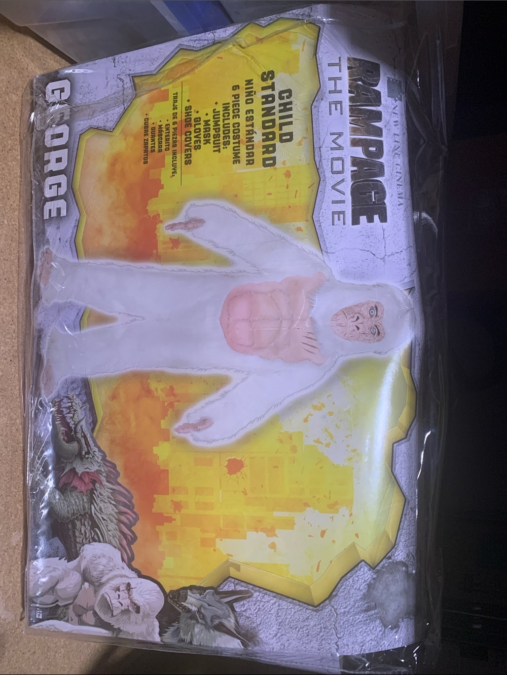 Rampage- George White Outfit Accessory